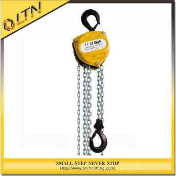 Alta calidad Hoist Hook &amp; Chain Block Ce Approved